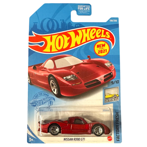 Nissan R390 GT1 - Hot Wheels - Factory Fresh 9/10 - 2021 (138/250)