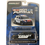 2013 Ford Explorer Police Interceptor - Greenlight - Hot Pursuit - Limited Edition - 1/64