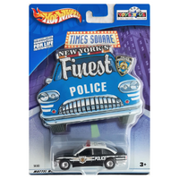 Police Cruiser (1996) - Hot Wheels - Times Square New York's Finest Police - Toys R Us (Exclusive)