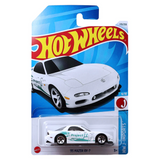 '95 Mazda RX-7 (White) - HW J-Imports (9/10) - 2024 Mainlines (170/250)