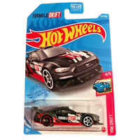 Custom '18 Ford Mustang GT (Black) - Hot Wheels - HW Drift 4/5 - 2021 (127/250)