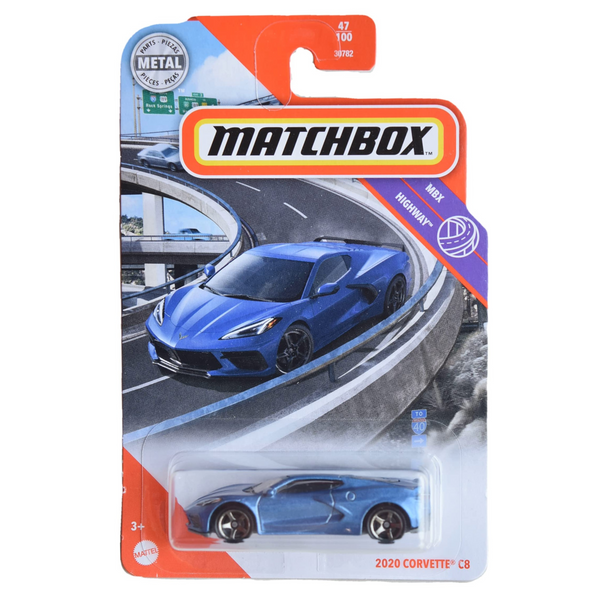 2020 Corvette C8 - Matchbox - MBX Highway - 2020 Mainlines (47/100)