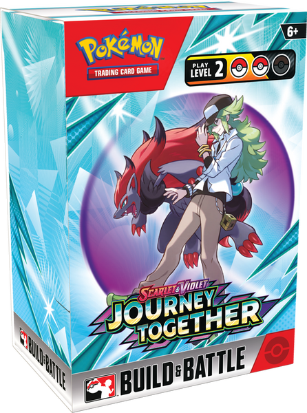 POKEMON SV9 JOURNEY TOGETHER BUILD & BATTLE BOX DISPLAY